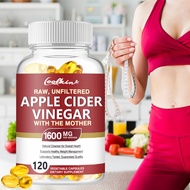 Coolkin Apple Cider Vinegar Supplement – Weight Loss, Fat Burning, Liver Detoxification, Appetite Su