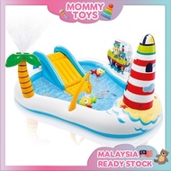 Intex Inflatable Fishing Fun Play Centre Swimming Pool Kolam Renang IT 57162NP Kolam Renang Budak