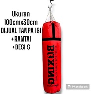 Punching Bag Without Filling super Boxing 1 Meter Boxing Original 100% MMA Muaythai Boxing Bag Boxin