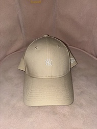 New Era 9FORTY NY 杏色 棒球帽