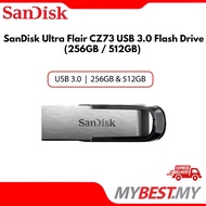 SanDisk Ultra Flair CZ73 (256GB / 512GB) USB 3.0 Flash Drive