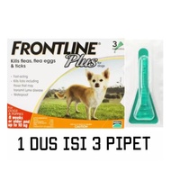 Frontline Plus 100% Original 0.67ml S Small Dog Flea Drug 0-10 kg Puppy