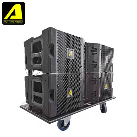 ACTPRO AUDIO Dual 10-inch 3-way stage speaker professional line array line array outdoor concert mus
