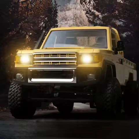 JJRC MN-82 1/12 Remote Control Off Road Vehicle RC Model Crawler 4x4 Electric Car 1.6Inches Ground C