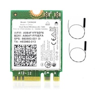 7265NGW 1200Mbps Wireless-AC WIFI Card BT4.2 MC-AC7265 2.4G/5GHz Wlan Adapter Card for Desktop