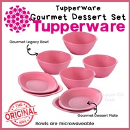 Tupperware Dessert Small Plate Microwaveable  Set Pinggan Mangkuk Kuih