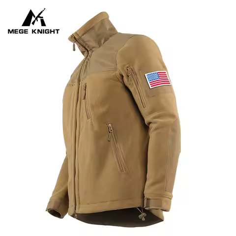 Tactical Winter Jacket Military Army Fleece Jacket Thermal Warm Camouflage Work Coats Mens Warm Clot