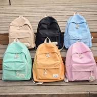 Backpack pink/ginger/black/khaki/green/sky blue