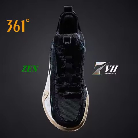 361 Degrees Zen VII Basketball Shoes Breathable Non-Slip Lightweight Wrapped Stable Competitive Comb