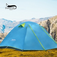 Desert Fox Tent Outdoor 2 Double Double Layer Camping Aluminum Pole Lightweight Rainproof Field Camp