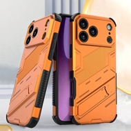 Kickstand Casing For Iphone 17 Pro Max Case For Iphone Air Hard Cover Matte Anti-skidding Phone Prot