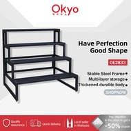 3 Tier Flower Rack Plant Rack Steel Outdoor Rak Pasu Pokok Bunga Outdoor Bertingkat Murah Ready Stoc