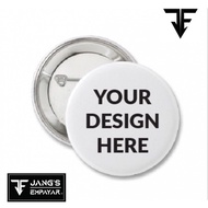 *PROMOSI* Custom Button Badge 58mm/44mm/Fridge Magnet 58mm & Keychain mirror 44mm