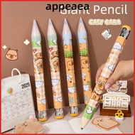 APPEAEA Giant Pencil, With Eraser 33.5cm Giant Wooden Pencil, Creative Capibara/Puppy Stationery Pen