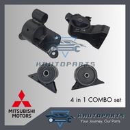 [4 IN 1 COMBO SET] Mitsubishi OEM Engine Mounting Proton Waja / GEN 2 / Persona 1.6L Auto / Manual (