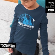 Long sleeve t-shirt | Magic H0G WARTS1 Premium LongSleeve T-Shirt Size S - 7XL Bigsize Jumbo
