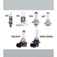 Halogen Headlight Headlamp Bulb Car Motorcycle