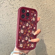 SS0015 flower for vivo V40 LITE 4G 5G V25E V25 V27 V29 V29E V30 V30E Y50 Y91 Y91C Y93 Y100 casing hp