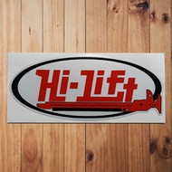 Hi Lift Ellips Sticker