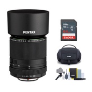 Pentax HD PENTAX-DA 55-300mm f/4.5-6.3 ED PLM WR RE Lens Bundle with 64GB Memory Card and Camera Sys