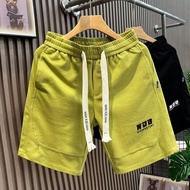 Short Shorts Men's Cropped Pants 2025 Summer Mid-Length Pants Street Wear Trendy Breathable Loose Me