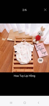 Bộ Yakuta Himom Chất Vải Xô Muslin Size Từ 5-8kg Tháng Mềm MạiAn Toàn Cho Làn Da Của Bé Trai/ Bé Gái