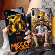 NC-49 Lionel Messi Kaca Glass Case For VIVO Y17 Y95 Y15 Y85 Y12 Y11 V9 Y89 Y91C Y93 X23 Y19 Y91