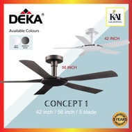 🔥NEW🔥DEKA CONCEPT Fan 5 Blades DC Baby Fan | DEKA Concept MINI 3 Blades Remote Ceiling Fan with Light Kipas Siling