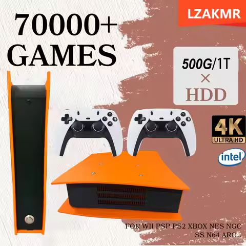 New M88 Retro Game Console 4K HD Built-in 85000+ Games 60+ Emulators for PS2 WII XBOX NGC SS N64 Up 