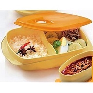 Tupperware Crystalwave Divided Lunch Box