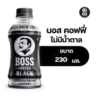 BOSS Coffee Black 230 ml. 24 bottle บอส คอฟฟี่ แบล็ค กาแฟพร้อมดื่ม 230 มล. 24 ขวด