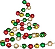 Tongcloud 7.5 Feet Christmas Ball Garland Ball Christmas Garland Decorations Christmas Ornaments Bal