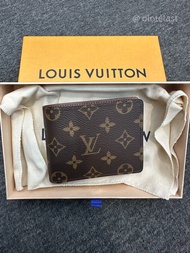 LV Multiple Wallet Brown 棕色老花 銀包 錢夾 男款
