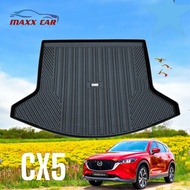 CX5 2018+ : Riêng lót cốp MAXXCAR nhựa TPE NGUYÊN SINH đúc 5D tràn viền cho xe MAZDA CX5 2018+