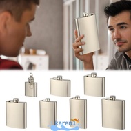 KAREN Liquor Flask Drinking Bottle Leakproof Drinkware Whiskey Holder