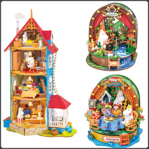 Rolife's New Product in Stock Mumingwu DIY Handmade Cottage Miniature Model Assembly Building Block 