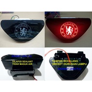 F1 LED BRAKE LIGHT WITH ACRYLIC COVER AND CHELSEA LOGO ENGRAVING