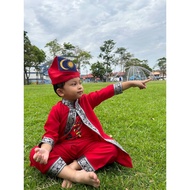 BAJU LAYANG MERDEKA MELAYU TRADISI TRADISIONAL KEBANGSAAN PENDEKAR PAHLAWAN TANJAK SETANJAK
