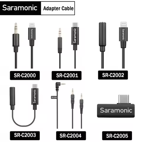 Audio Microphone Adapter Cable 3.5mm Jack AUX Cable Lighting To AUX Headphone for iphone Type-c Micr