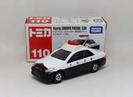 Takara Tomy Tomica No. 110 豐田 Toyota Crown Patrol Police Car 警車 初回版 2012年舊版盒 (日版)