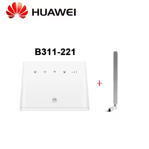 Original Huawei Router2 b311-221 Router Modem LTE CPE 2.4GHz With SIM Card Slot CAT4 150Mbps 4g wi-f