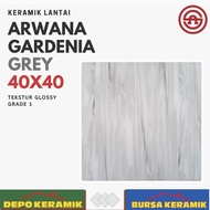 Keramik Lantai 40x40 Arwana-Gardenia Grey