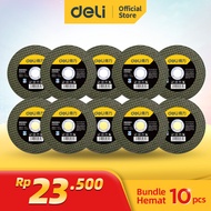 Deli Flip Disc / Mata Gerinda Potong Batu Alat Perkakas DL1071216L BUNDLING 5 PCS DAN 10 PCS