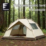 Tent Camping Waterproof 2-6 People Outdoor Waterproof Automatic Camping Tent Portable Family Tent Te