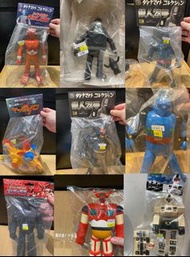 百變龍 鐵人28 大馬神 三一萬能俠 medicom toy sofubi 膠公仔