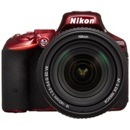 [USED in Japan] Nikon Digital SLR Camera D5500 18-140 VR Lens Kit Red 24.16 million pixels 3.2-inch 