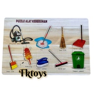 Puzzle Home cleaning tools educational toys 3d puzzle