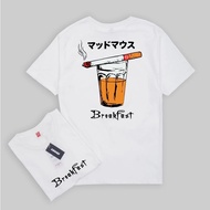 Unisex Distro Breakfast Debe T-Shirt - Tsirt Men Women - Words T-Shirt