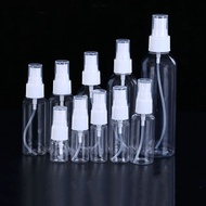 NB  Travel Transparent Refillable Bottles Clear Plastic   Small er Bottle 10/50 /100/150/200/250/300/500ml n