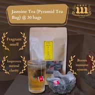 [Camellia 111 Tea] Jasmine Tea 茉莉花茶 （Pyramid Tea Bags) @ 30 pcs